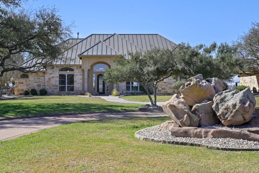 Main house front exterior