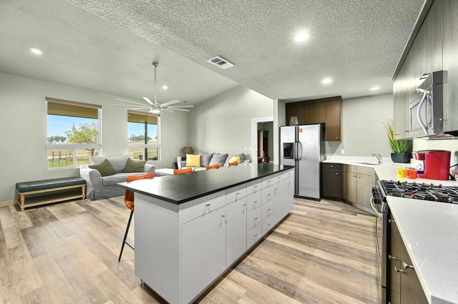 Guest lodge living area